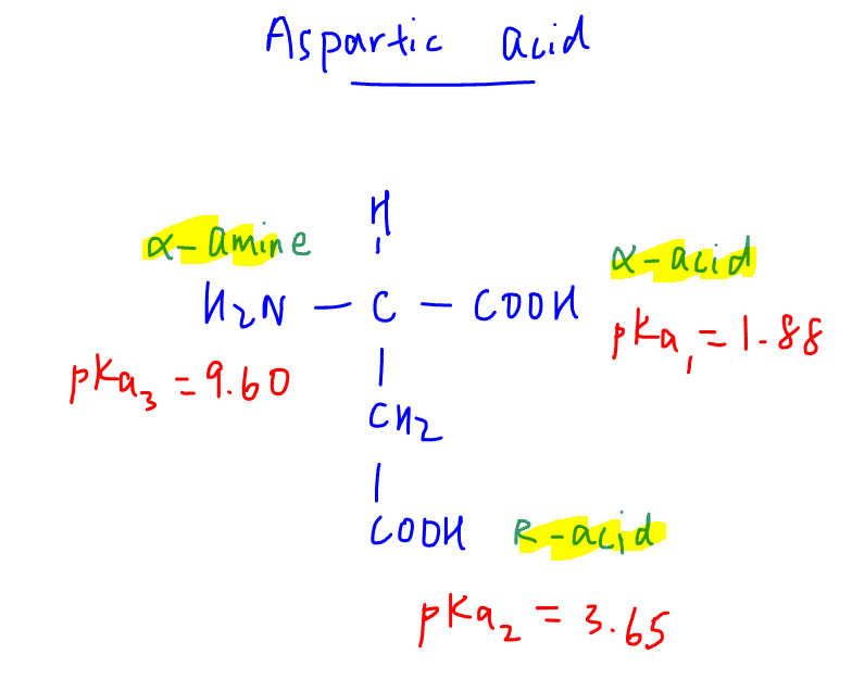 Deduce Amino Acid Structure at Different pH